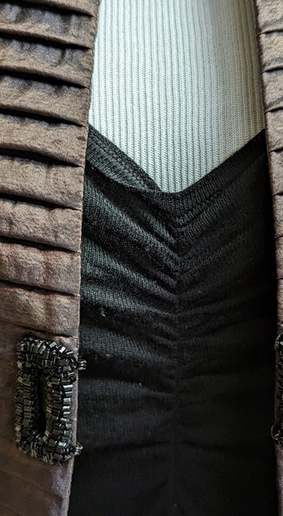 Akris Silk Open Front Jacket Sz 4 - Picture 3 of 5